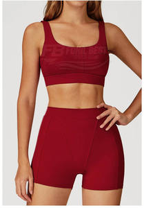 Conjunto Deportivo de Yoga de 2 Piezas para Mujer, Cintura Media, Transpirable, con Cordón Ajustable, Diseño Personalizado OEM - Product Image 5