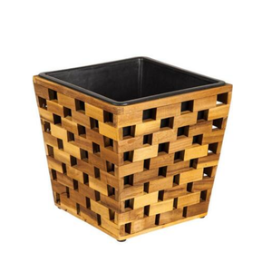 Fábrica de Vietnam, venta al por mayor, jardineras de madera reciclada, soporte para macetas llamativo para plantas al aire libre, precio barato, hecho por artesanos - Product Image 2