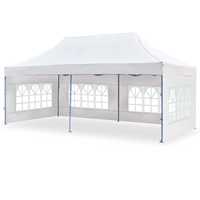 Grande tente de réception 10x20 Gazebo Tente 3x6 Tente de mariage à baldaquin pliante pour vente en gros
