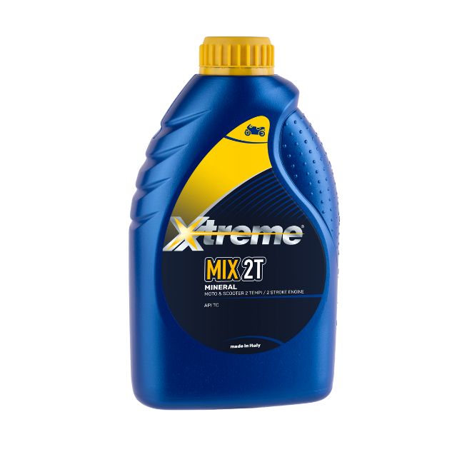 Aceite de motor italiano de alta calidad, lubricante XTREME MIX 2T 1LX12 para motocicletas