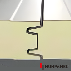 แผ่นผนังสำเร็จรูป Eco Wall Sandwich Panel PIR ฉนวนกันความร้อนสำหรับงานอุตสาหกรรม ผนังภายนอกอาคาร ความหนา 200 มม. สำหรับห้องเย็น - Product Image 4