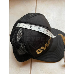 Gorra de béisbol SnapBack negra de alta calidad gorra deportiva personalizada al por mayor proveedor económico - Product Image 3