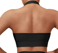 Sujetador Deportivo de Yoga para Mujer, Talla Grande, Transpirable, Ligero, Elástico en Cuatro Direcciones, Soporte Alto, Sin Costuras, Ropa Deportiva Activa