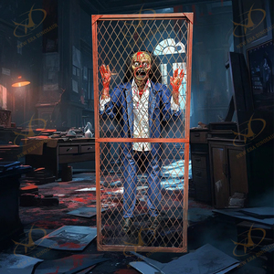 Figura Animatrónica de Zombie Masculino Iluminada, Tamaño Real, para Decoración de Halloween, <span class=keywords><strong>Terror</strong></span>ífica, con Espalda Doblada, Ideal para Adultos - ¡Venta Caliente! - Product Image 3
