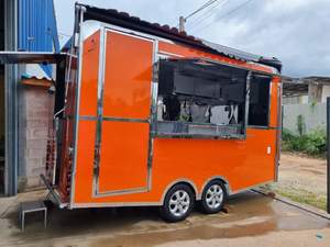 Cuisine adaptée aux besoins du client par remorque standard de chariot de restauration rapide de camion de nourriture à vendre - Product Image 2