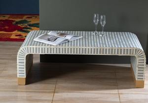 โต๊ะกาแฟฝังกระดูกพรีเมียม งานแฮนด์เมดโดยช่างฝีมือ สำหรับห้องนั่งเล่นและเฟอร์นิเจอร์บ้านที่หรูหรา ราคาขายส่ง - Product Image 3