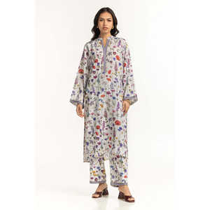 Conjunto Coordinado Bohemio con Textura Leno Dobby IPST-44527, Conjunto de 2 Piezas con Pantalones Cortos de Crepé para Primavera/Verano, Largo por Encima de la Rodilla, Talla XS - Product Image 2