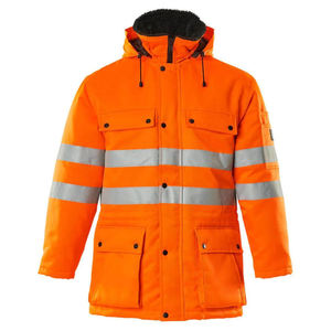 New Reflective Safety <b>Work</b> Jacket High Visibility <b>Waterproof</b> Windproof Industrial PPE Clothing OEM ODM Factory Direct Supplier - Product Image 4