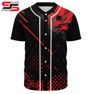 เสื้อเบสบอลซอฟต์บอลเสื้อคอวีสำหรับผู้ใหญ่เสื้อเบสบอลอเมริกันลีก - Product Image 1