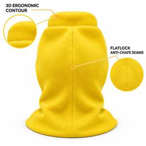 Passamontagna Integrale Divertente con Emoji Sorridente e Occhio Laterale, Scaldacollo Lavorato a Maglia, Logo Personalizzato, Ingrosso, Streetwear, Festa, Ciclismo - Product Image 3
