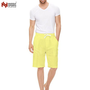 Short de course personnalisé pour hommes, vêtements décontractés en coton à taille élastique pour adultes, vente à chaud - Product Image 2