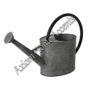 Regadera de acero pulido Diseño contemporáneo para el hogar y el jardín por Axiom Home Accents - Product Image 4