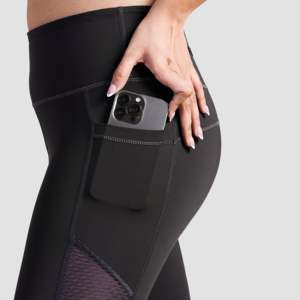 Leggings Flexinet en charbon de bois pour l'entraînement, tissu tricoté - Product Image 6