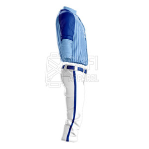Venta Directa de Fábrica, Uniforme de Béisbol Personalizado de Poliéster Transpirable para Equipos Deportivos, para Partidos Escolares, Universitarios o de Club, en Todas las Tallas - Product Image 5