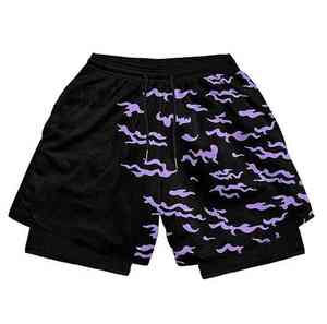 Short fitness hip hop de rue pour hommes Short de surf à séchage rapide Short de sport populaire pour hommes - Product Image 6