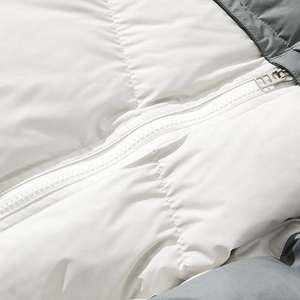 Chaqueta acolchada personalizada, cortavientos acolchado de invierno, chaqueta de dos tonos acolchada, chaquetas de burbujas impermeables para hombres - Product Image 4