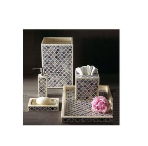 Ensemble de salle de bain élégant en nacre incrusté avec bon prix et taille personnalisée prix Offre Spéciale produit - Product Image 5