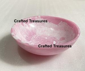 Bol à salade en résine écologique pour la vaisselle, la décoration de la maison, les desserts et les soupes - Product Image 4