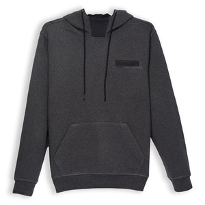 Sweat à capuche en molleton de coton pour homme, avec cordon de serrage, design minimaliste, couleur unie, haute qualité, logo personnalisé, streetwear, OEM - Product Image 6