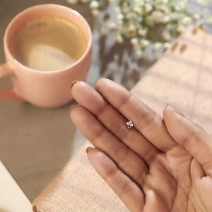 Diseñador 14kt oro amarillo fino Piercing joyería lujo hermoso regalo de boda laboratorio cultivado diamantes accesorio al por mayor para mujeres - Product Image 6