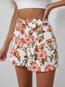 Comfortable Quick Dry Anti Pilling <b>Shorts</b> for <b>Women</b> Custom Fit Lightweight <b>Womens</b> Sublimation <b>Shorts</b> - Product Image 2