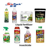Machines de remplissage et d'emballage pour engrais liquides organiques, pesticides liquides organiques et fluides chimiques en pots