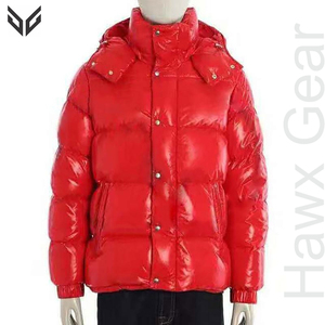 Vestes rembourrées de qualité supérieure pour hommes Design personnalisé Tissu en toile Saison d'hiver Fabriqué au Pakistan Vente en gros - Product Image 5