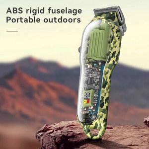 Recortadora de Pelo Inalámbrica Recargable con Cuchilla de Acero Inoxidable, Ajustable, Impermeable, para Afeitar Barbas, Eléctrica, USB, para el Hogar - Product Image 5