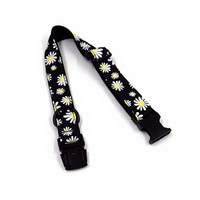 Collier de dressage et de refroidissement pour chien, imprimé élégant, printemps-été 2024, réglable, en polyester écologique