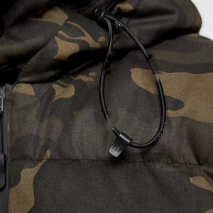 Chaqueta acolchada de camuflaje repelente al agua a prueba de viento de servicio OEM - Product Image 6