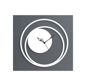 Horloge murale décorative en fil métallique Nouveau design pour la maison et le salon avec finition dorée Salon de luxe tendance de bonne qualité - Product Image 2