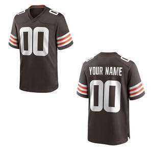 Service OEM personnalisé, maillot de football respirant, style sportif, impression par sublimation, faible MOQ, maillot de football américain - Product Image 3