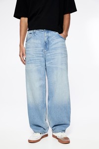 กางเกงยีนส์ผู้ชายขนาดใหญ่สุดอินเทรนด์สวมใส่สบายและน้ำหนักเบาดีไซน์ที่ดีที่สุดระบายอากาศได้ดีสไตล์สตรีท - Product Image 4