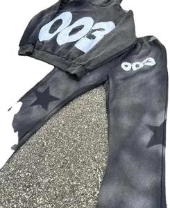 Conjunto de chándal informal para hombre con chaqueta de manga larga y pantalones deportivos ropa deportiva gimnasio ropa deportiva - Product Image 2