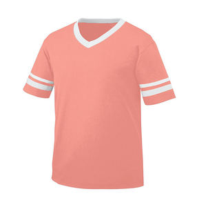 Ropa deportiva de poliéster personalizable, manga holgada de secado rápido, rayas bordadas, camisetas de equipo, ropa de fútbol americano de escuela secundaria - Product Image 6