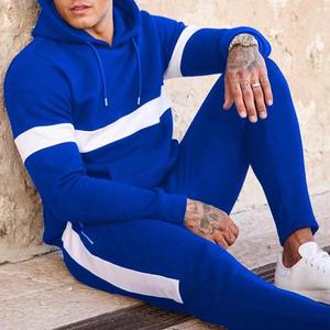 Jersey de manga larga con cordón en la cintura para hombre, chándal, jersey de alta calidad, chándal, nuevo diseño, traje para correr, chándales a rayas - Product Image 6