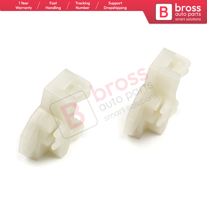 Clips de Guide de réparation de lève-vitre BWR46 avant gauche pour A4 B5 Polo 6N Passat B5 3B superbe MK1 8D0837461 pièces d'auto Bross - Product Image 5