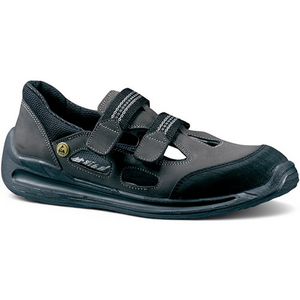 Sandalias de Seguridad para Fitness Dragster-1240 Talla 45 Marrón/Negro Cuero - Product Image 2