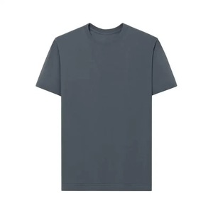 Summer men's pure cotton <b>T</b>-<b>shirt</b> oversized 220gsm high-quality thick unisex men's short sleeved <b>T</b>-<b>shirt</b> solid color <b>white</b> black - Product Image 4