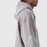 Sudaderas con Capucha Extra Grandes para Hombre, Personalizadas al por Mayor, Bordadas en 3D, de Forro Polar Ecológico, Unisex, Estilo Urbano para Invierno