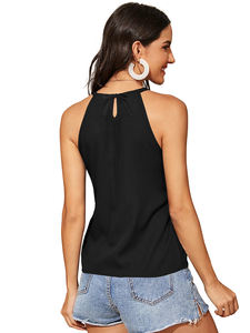 Tops cortos negros de alta demanda exclusivos de Premium Indian Boutique, tela de punto cómoda, ropa occidental regular - Product Image 3