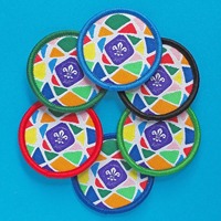Gran Oferta: Parches de Béisbol de Filadelfia de Fieltro No Tejido Ecológicos Personalizados, Termoadhesivos, Bordados, de Tela, con Forma de Corazón, de Resina para Gorras