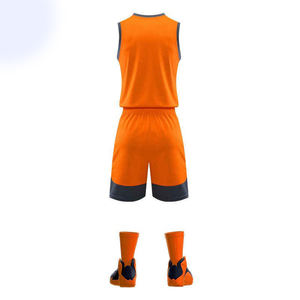 Bsci venta al por mayor ropa deportiva atletismo baloncesto uniforme Unisex verano transpirable en blanco sublimado personalizado baloncesto uniformes - Product Image 3