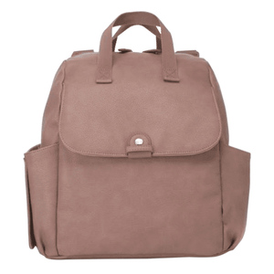 Bolsa de pañales de cuero Vegano para mamá 100%, cesta de almacenamiento Caddy para pañales de bebé, mochila ecológica elegante y elegante - Product Image 3