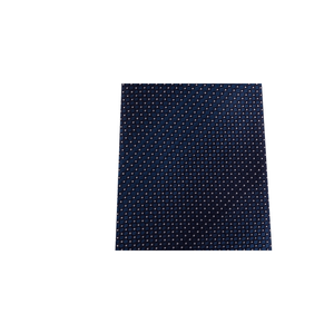 Cravatta da uomo Kenneth Cole Reaction in seta blu slim, con stampa jacquard a pois sfumati e motivo a righe, confezione regalo casual, taglia normale - Product Image 3