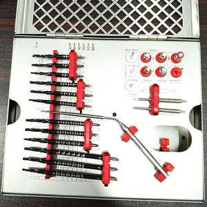 Kit chirurgical Zygos pour implants dentaires, 26 pièces - Product Image 1