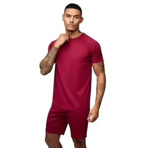 ชุดกางเกงขาสั้น2025สำหรับผู้ชายเซตเล่นกีฬาเสื้อแขนสั้นผ้าบางแห้งเร็วสำหรับฤดูร้อน - Product Image 1