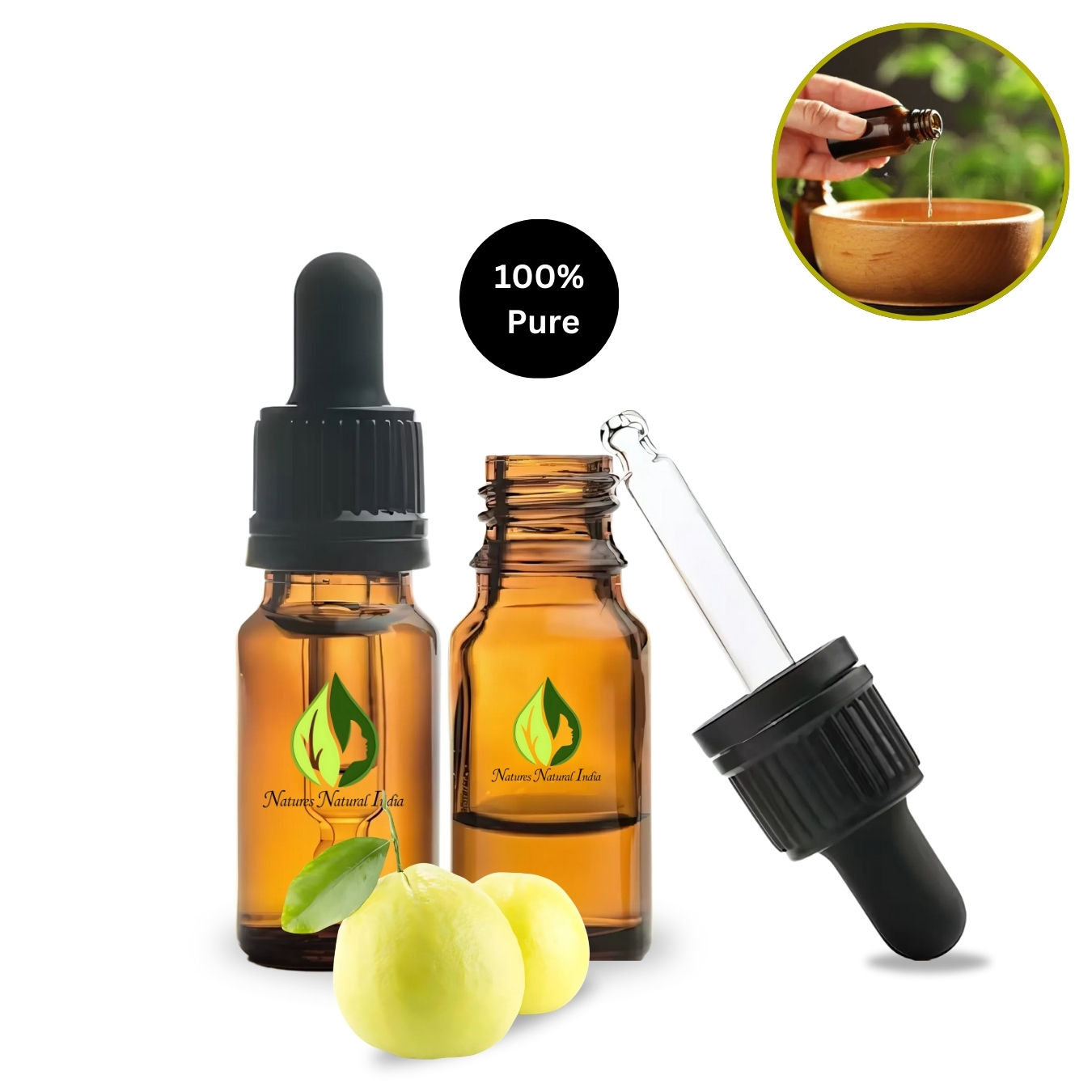 Light yellowish green to yellowish brown in colour