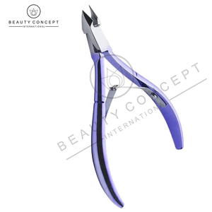 2023 Purple Color Make Your Own Best Seller Latest Product Cuticle Pusher Beauty Concept International Eco-Friendly Nail Clipper - Product Image 2