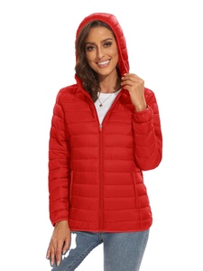2025 nouveau hiver doudoune dames chaud à capuche coton rembourré vêtements mince hiver vestes femmes manteaux en gros - Product Image 6